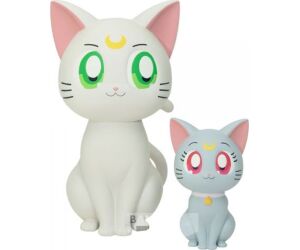 Figura banpresto pretty guardian sailor moon cosmos sofvimates artemis & diana 15cm