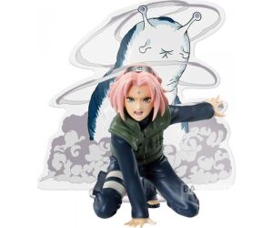 Figura banpresto naruto shippuden panel spectacle haruno sakura 9cm