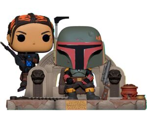 Funko pop moment star wars the mandalorian boba fett & fennec shand 58391