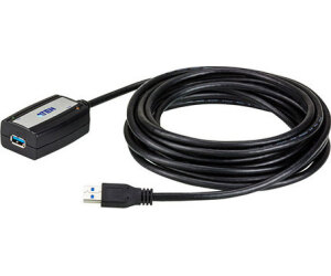 Aten UE350A cable USB 5 m USB 3.2 Gen 1 (3.1 Gen 1) USB A Negro