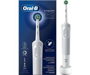 Cepillo dental electrico braun oral b vitality pro white