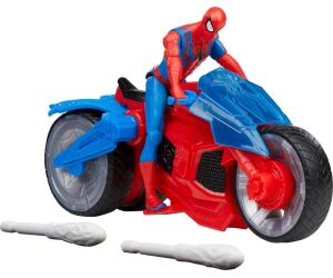 Figura hasbro marvel spider man moto arcnida