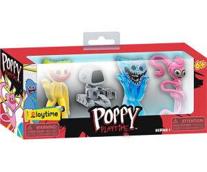 Pack 4 minifiguras poppy playtime 7cm en caja