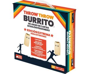 Juego de mesa throw throw burrito edicion extrema para exteriores pegi 7