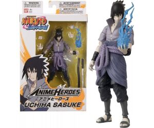 Figura bandai anime heroes naruto uchiha sasuke