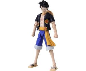 Figura bandai one piece anime heroes luffy dressrosa