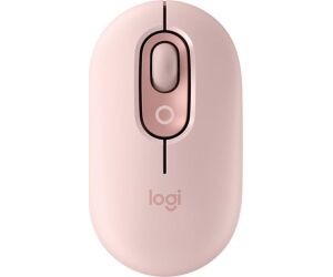 Raton inalambrico logitech pop mouse rosa