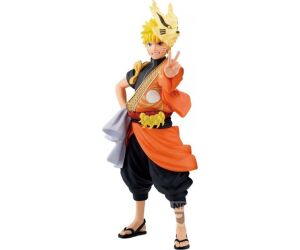 Figura banpresto naruto shippuden animation 20th anniversary naruto uzumaki 16cm