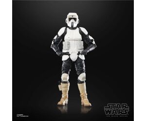 Figura hasbro the black series 40th anniversary of star wars: return of the jedi -  biker scout