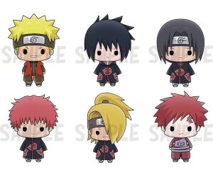 Figuras megahouse naruto chokorin mascot set vol. 2 6 articulos