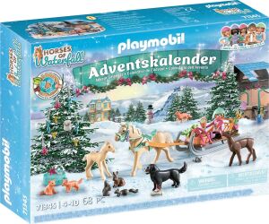 Playmobil calendario de adviento -  paseo en trineo