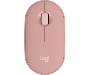 Raton Logitech Pebble Mouse M350s Rosa Bluetooth