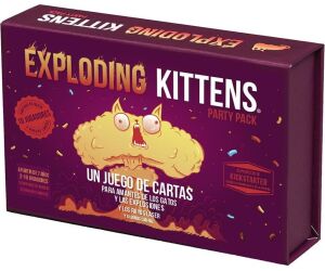 Juego de mesa asmodee exploding kittens party pack pegi 7