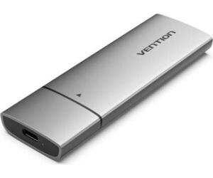 Caja Externa para Disco SSD M.2 NVMe Vention USB Tipo-C  KPGH0/ USB 3.1/ Sin tornillos