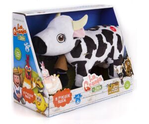 Peluche musical bandai vaca lola