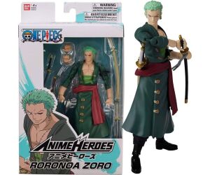 Figura bandai one piece anime heroes roronoa zoro