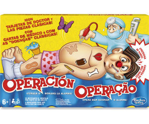 Juego hasbro classic operation