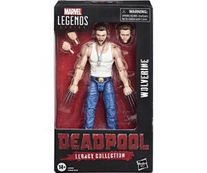 Figura hasbro marvel legends series deadpool legacy collection wolverine