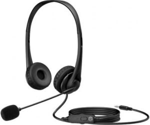 Auriculares Hp Wired 3.5mm Stereo Headset Euro