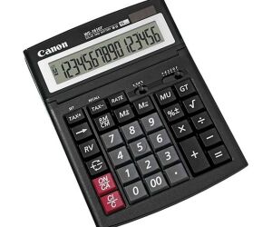 Calculadora canon sobremesa ws - 1610t hb emb negra