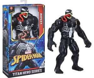 Figura hasbro marvel titan hero series spider man venom