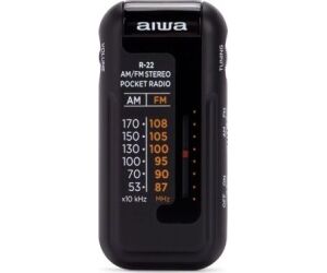 Radio Porttil Aiwa R-22BK/ Negra