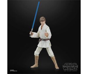 Figura hasbro star wars a new hope the black series luke skywalker