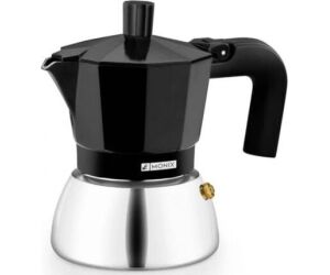 Cafetera Italiana Monix Induction Inox M863009/ 9 Tazas/ Negra