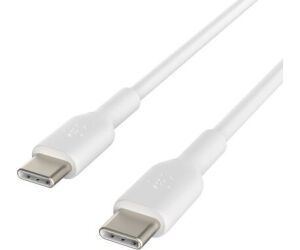 Belkin CAB003BT1MWH cable USB 1 m USB C Blanco