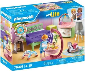 Playmobil my life dormitorio con zona de juegos bebe