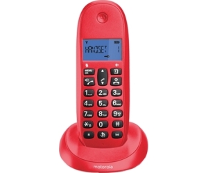 MOTOROLA C1001 LB+ Telefono DECT Cereza