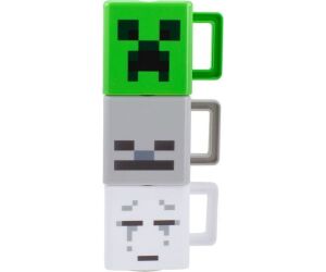 Tazas apilables paladone minecraft