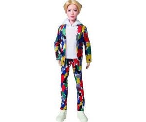 Figura mattel core fashion banda bts k - pop jin 28 cm