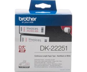 Rollo de Papel Continuo Original Brother DK22251