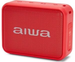 Altavoz con Bluetooth Aiwa BS-200RD/ 6W/ 1.0/ Rojo