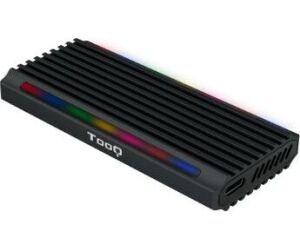 Caja Externa para Disco SSD M.2 NVMe TooQ TQE-2222B/ USB 3.1 Gen2/ Sin tornillos