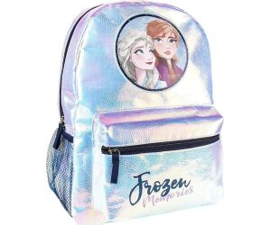 Mochila casual iridiscente cerd disney frozen 2 anna & elsa azul 36 cm