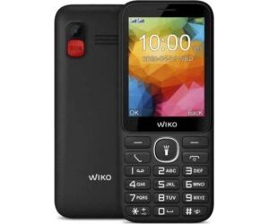 Telefono movil wiko f200 negro 2.8pulgadas -  bt -  micro sd hasta 16gb -  dual sim -  1200mah