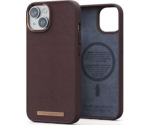 Funda Magsafe Iphone 14 Piel Marron Oscuro Njord