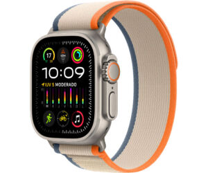 APPLE WATCH ULTRA 2 CAJA TITANIO GPS+CELL 49mm CORREA LOOP ORANGE/BEIGE TRAIL L