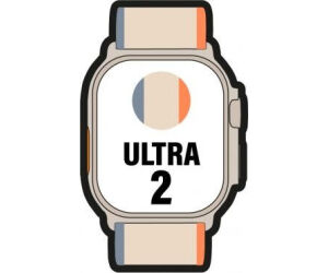 APPLE WATCH ULTRA 2 CAJA TITANIO GPS+CELL 49mm CORREA LOOP ORANGE/BEIGE TRAIL M