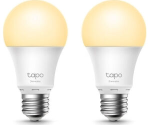 Tapo L510E(2-pack) Bombilla inteligente 8,7 W Metálico, Blanco Wi-Fi