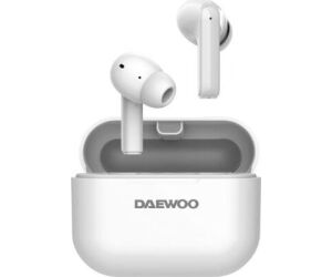 Auriculares Bluetooth Daewoo DW2005 con estuche de carga/ Autonoma 6h/ Blancos