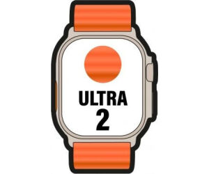 APPLE WATCH ULTRA 2 CAJA TITANIO GPS+CELL 49mm CORREA OCEAN ORANGE