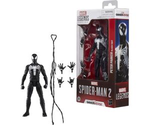 Figura hasbro marvel legends series spider - man 2 peter parket (black suit)