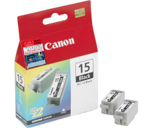 Cartucho tinta canon negro bci15bk i70 - i80 - ip90