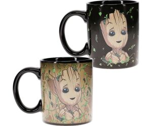 Taza termica paladone marvel guardianes de la galaxia groot