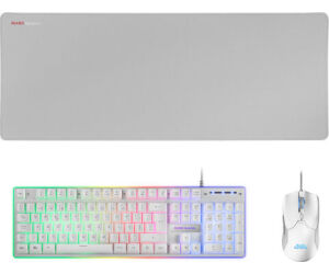 Mars Gaming Combo MCPX GAMING 3IN1 RGB WHITE PT