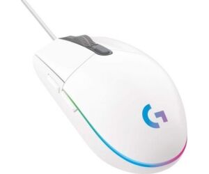 Mouse raton logitech g102 lightsync blanco gaming 8.000 dpi 6 botones