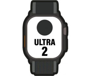 Apple Watch Ultra 2/ GPS/ Cellular/ 49mm/ Caja de Titanio Negro / Correa Loop Trail Negro S/M